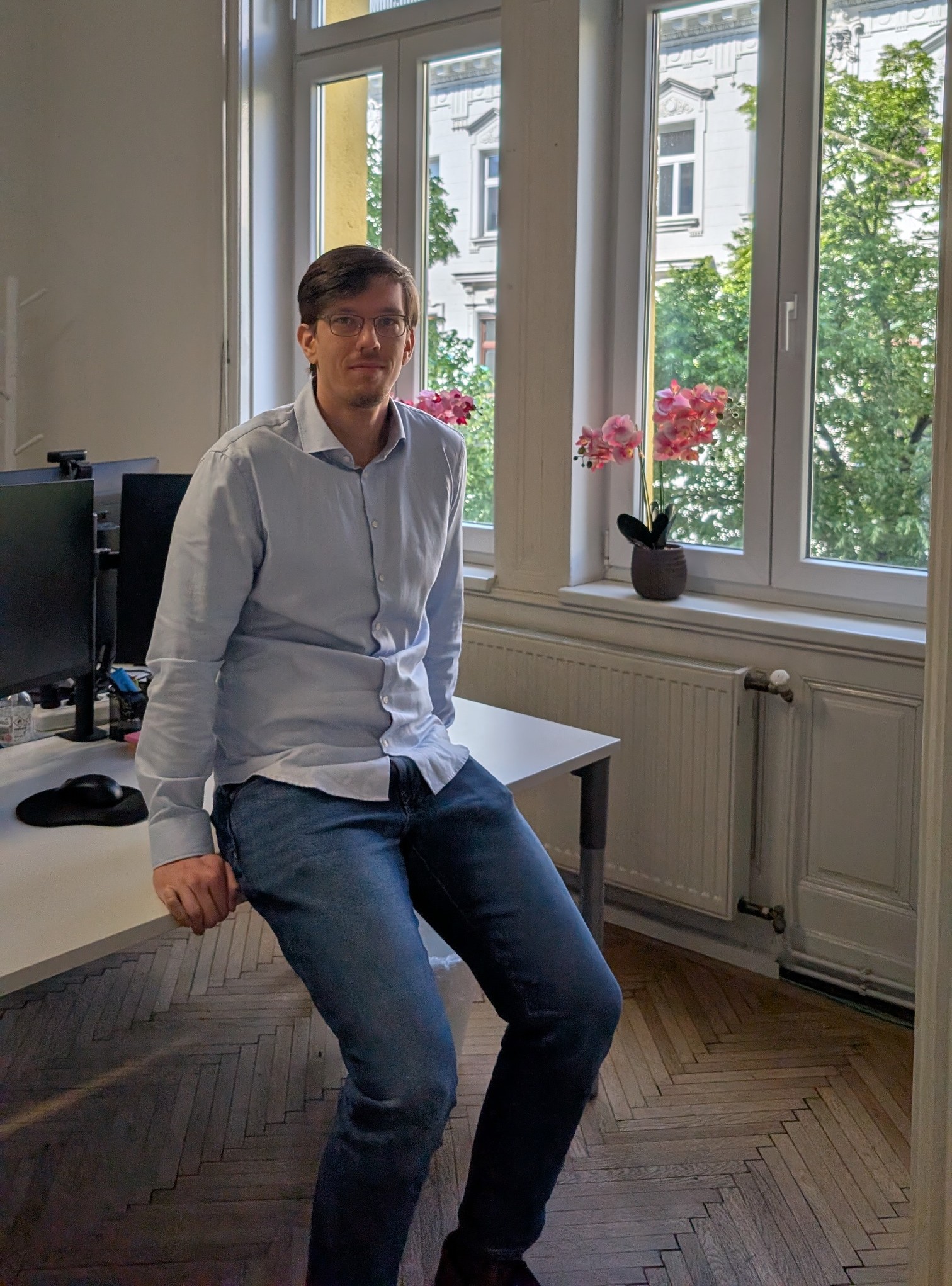 Alexander Gaugusch arbeitet als Programmierer bei der SOCITAS in Wien